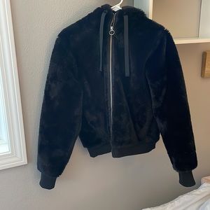 Athleta Fuzzy/Fleace Heavy Jacket